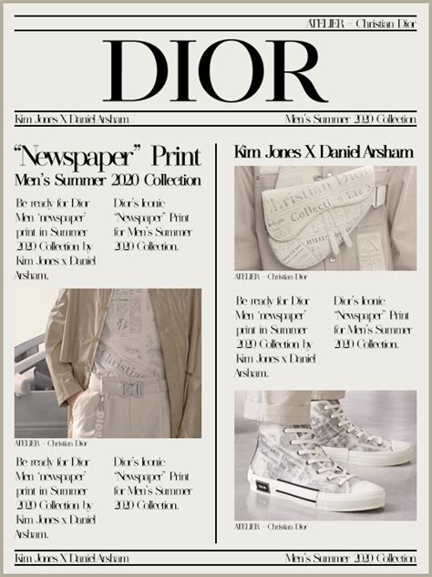 Dior print news